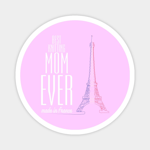 Best knitting mom ever Magnet by Magnit-pro 